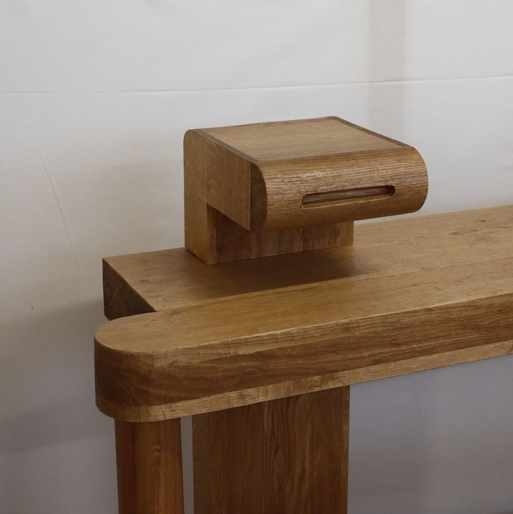 Consoles - Console grande rustique. - THIERRY LAUDREN