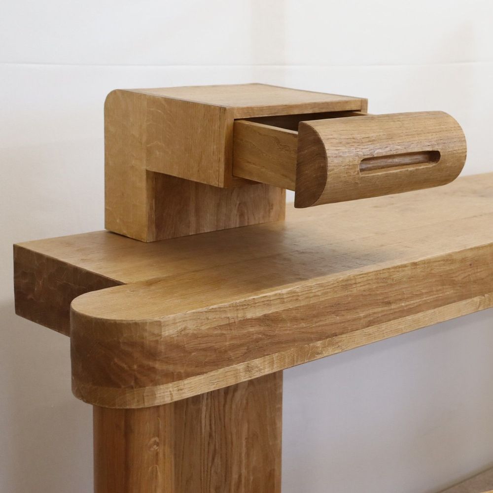 Consoles - Console grande rustique. - THIERRY LAUDREN
