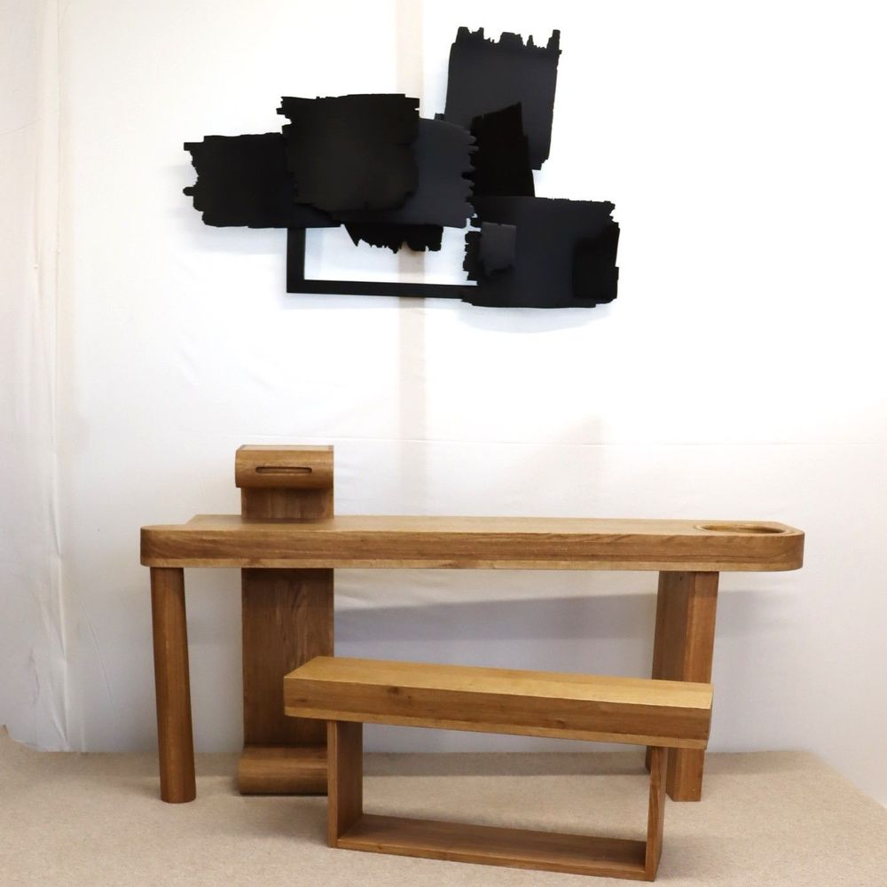 Consoles - Console grande rustique. - THIERRY LAUDREN