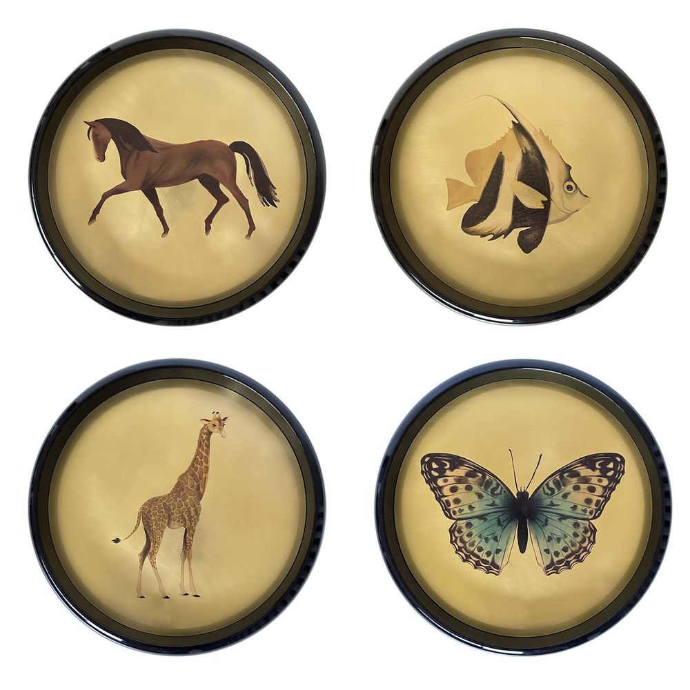 Dessous de plat - Vassoio ottone Collezioni Animate - PLUMERÌA HOME