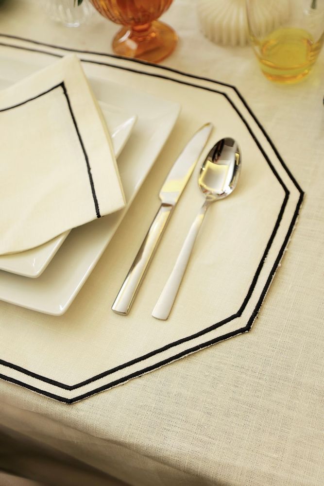 Cadeaux - Ensemble de serviettes hexagonales de 2 - HYA CONCEPT STORE