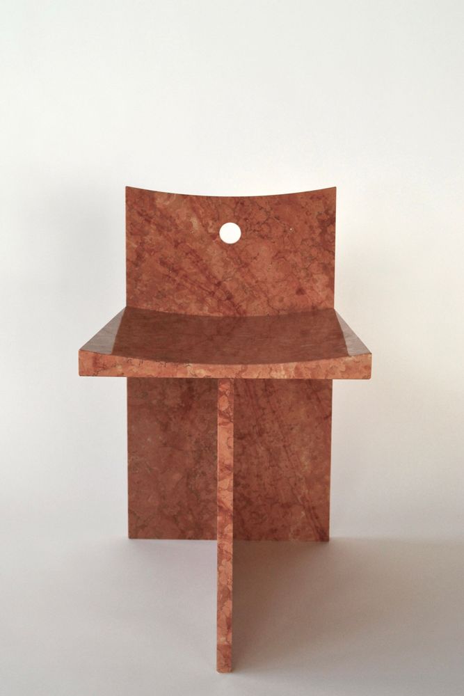 Chaises - Thebes - Chaise- Designed by McGannon Saad - PISTORE MARMI