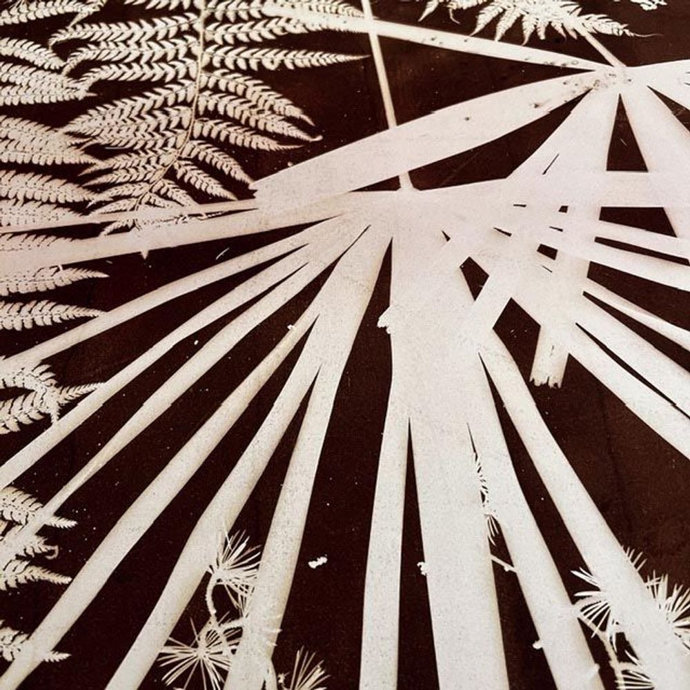 Revêtements muraux - Cyanotype - INK FABRIC