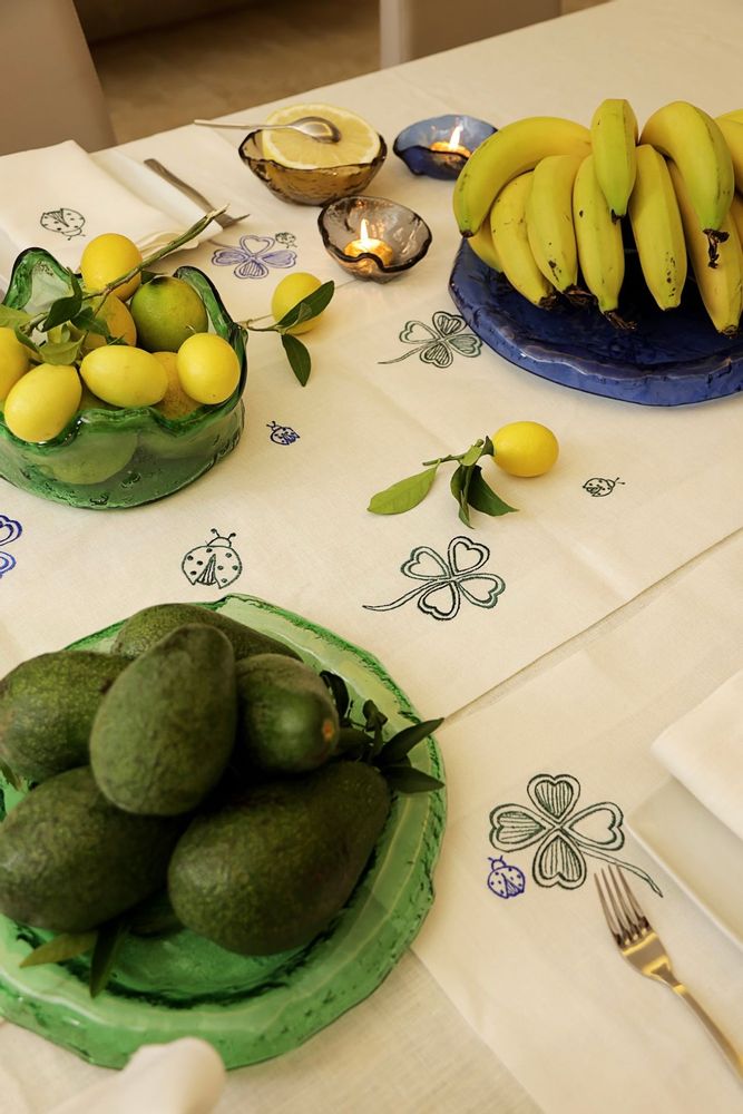 Assiettes au quotidien - ASSIETTE EN VERRE VERT - HYA CONCEPT STORE