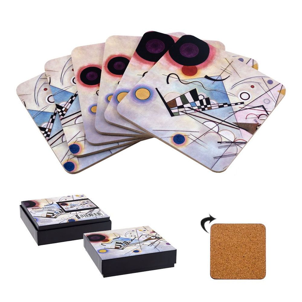 Wine accessories - 6 coasters - JAVIER SA