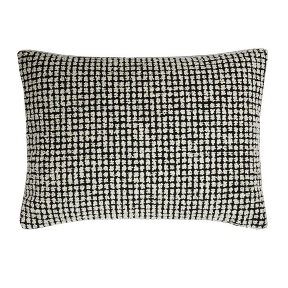 Coussins - BOUCLE' Cushion Black and White - LO DECOR