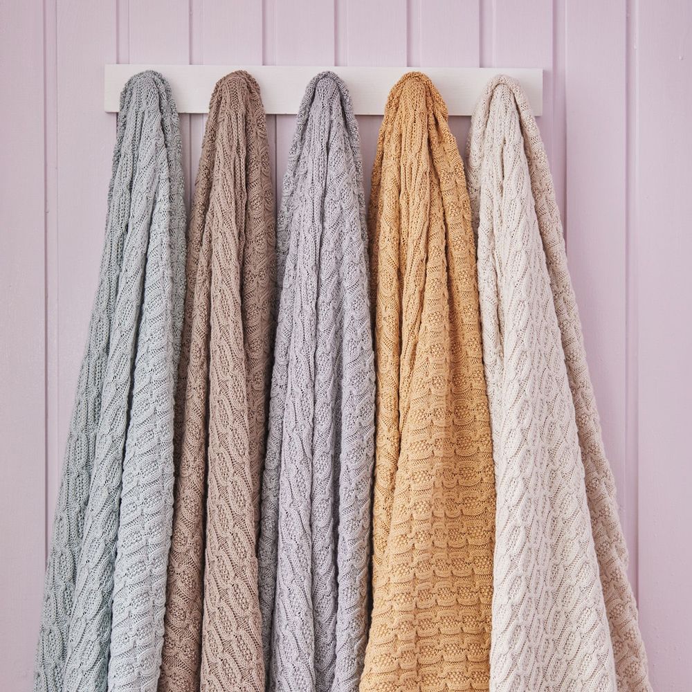 Coussins - Plaids tricotés en coton Oeko-Tex® 100 - SPLIID