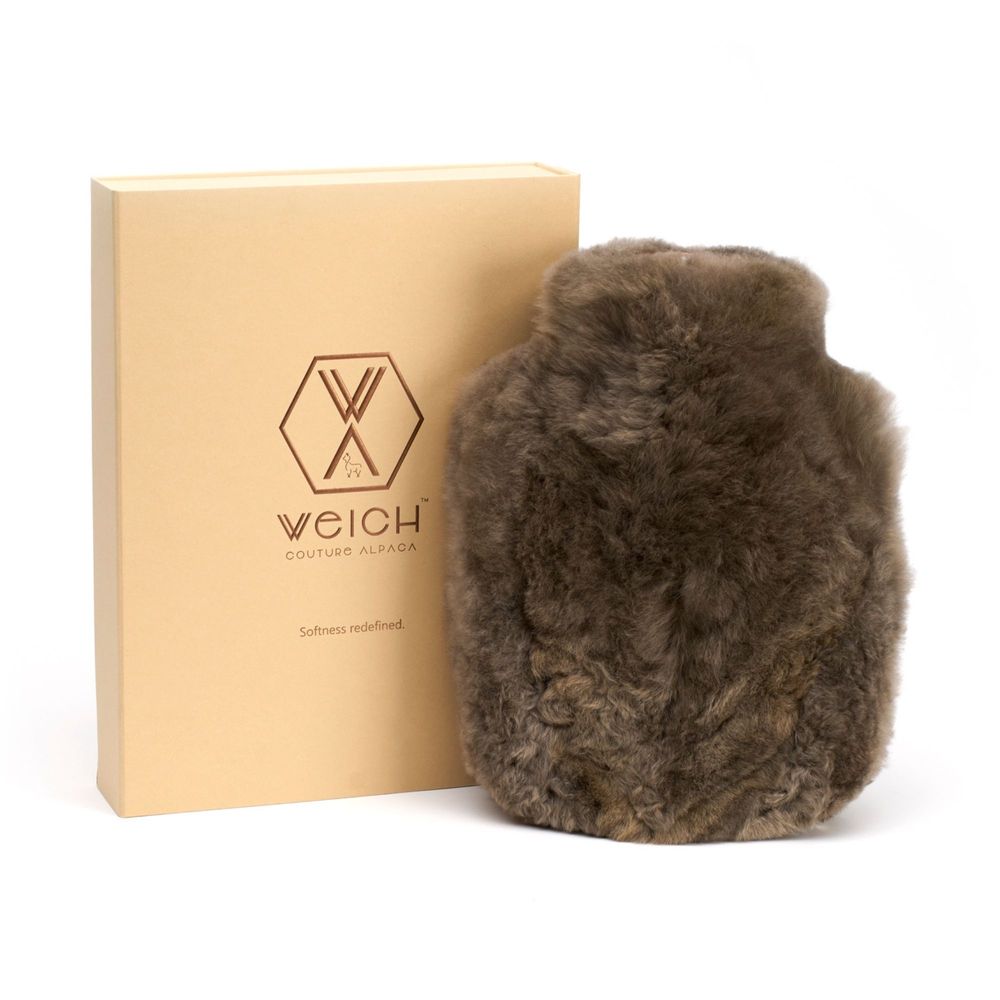 Gifts - Hot Water Bottle CALMO - WEICH COUTURE ALPACA