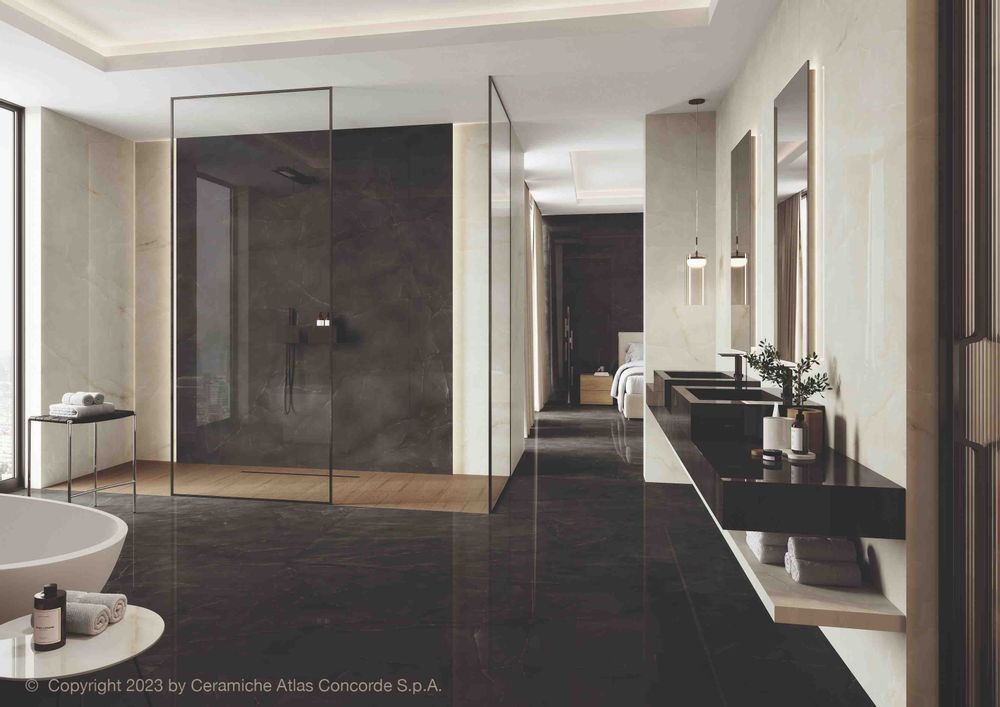 Revêtements sols intérieurs - Marvel Onyx - CERAMICHE KEOPE