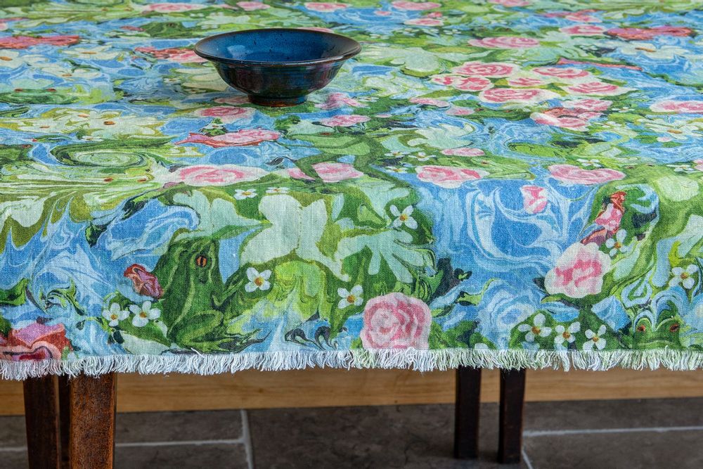 Plateaux - Indigo Birds, Oranges & Lemons, Studio Avenida and Orient - AVENIDA HOME