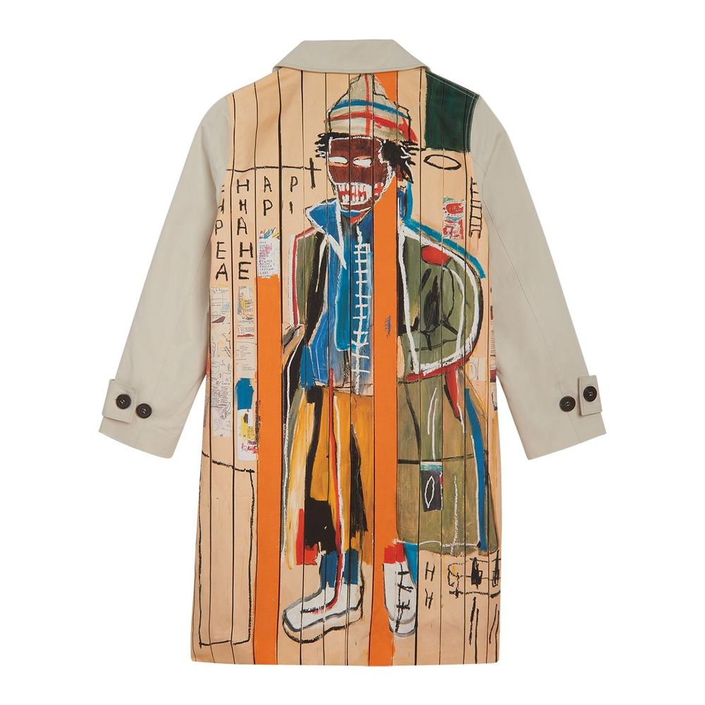 Apparel - Jean-Michel Basquiat Trench Coat - ROME PAYS OFF