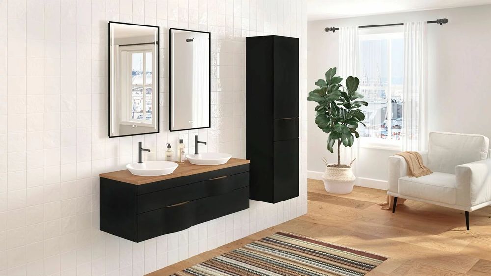 Chests of drawers - ILLUSION vanity unit - DECOTEC
