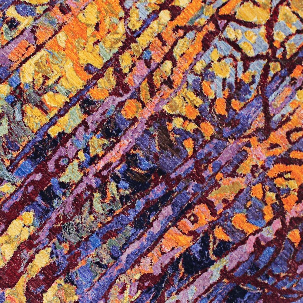 Tapis design - Haunted Woodland 2, Abstract Trees Collection, Zollanvari Super Fine Gabbeh - ZOLLANVARI INTERNATIONAL