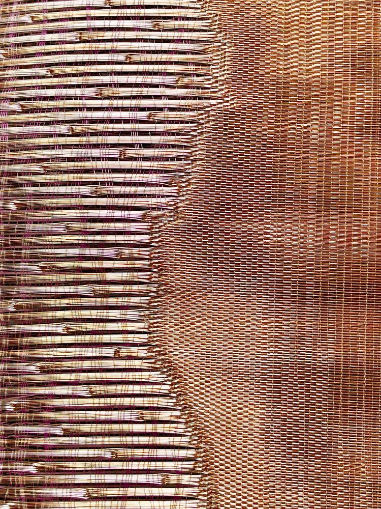 Curtains and window coverings - Metal mesh: resin insertion - LCD TEXTILE EDITION