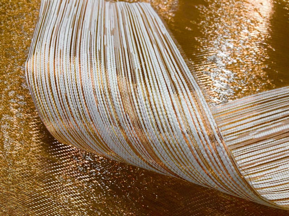 Curtains and window coverings - Metal mesh: resin insertion - LCD TEXTILE EDITION