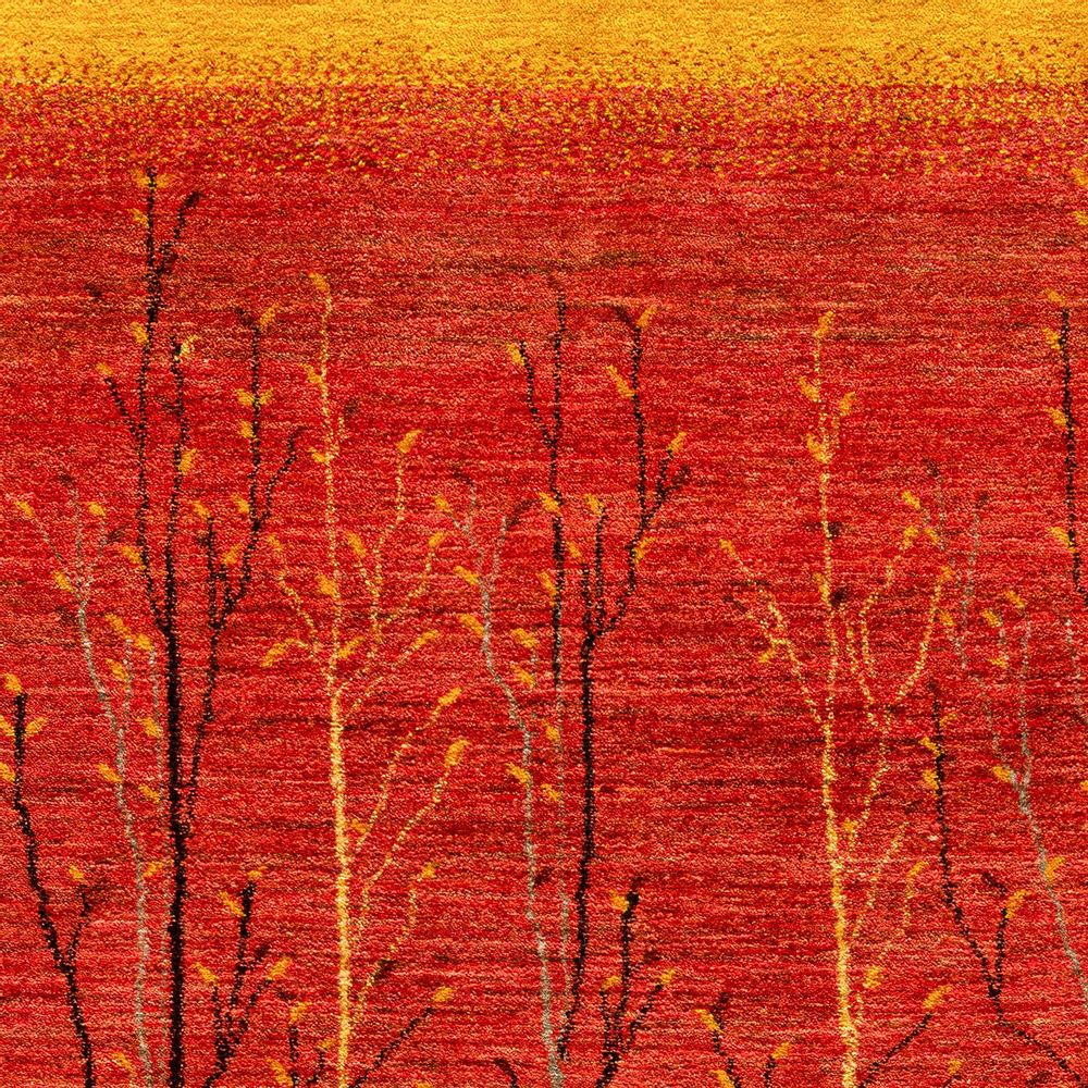 Design carpets - Abstract Autumnal Arboretum, Zollanvari Studio, Super Fine Gabbeh - ZOLLANVARI INTERNATIONAL