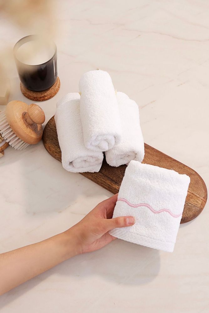 Serviettes de bain - Ensemble de 3 serviettes à bulles - HYA CONCEPT STORE