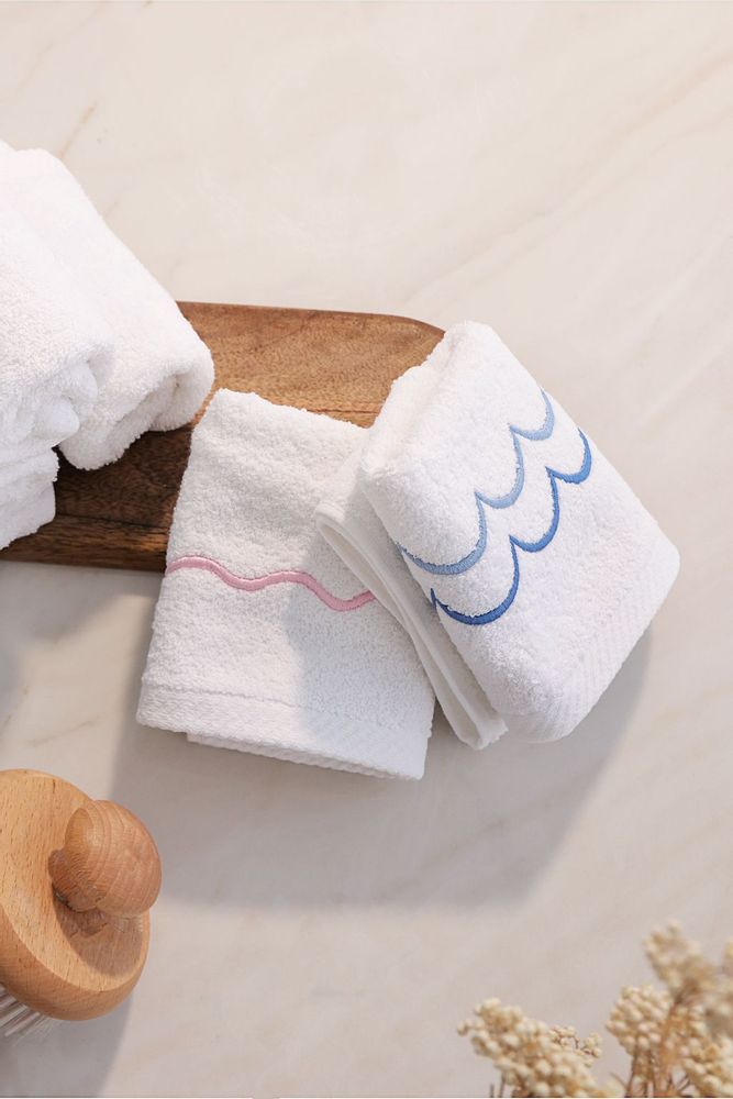 Serviettes de bain - Ensemble de 3 serviettes à bulles - HYA CONCEPT STORE