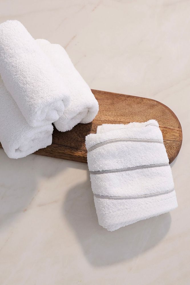 Serviettes de bain - Ensemble de 3 serviettes Wave - HYA CONCEPT STORE