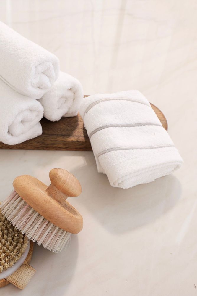 Serviettes de bain - Ensemble de 3 serviettes Wave - HYA CONCEPT STORE