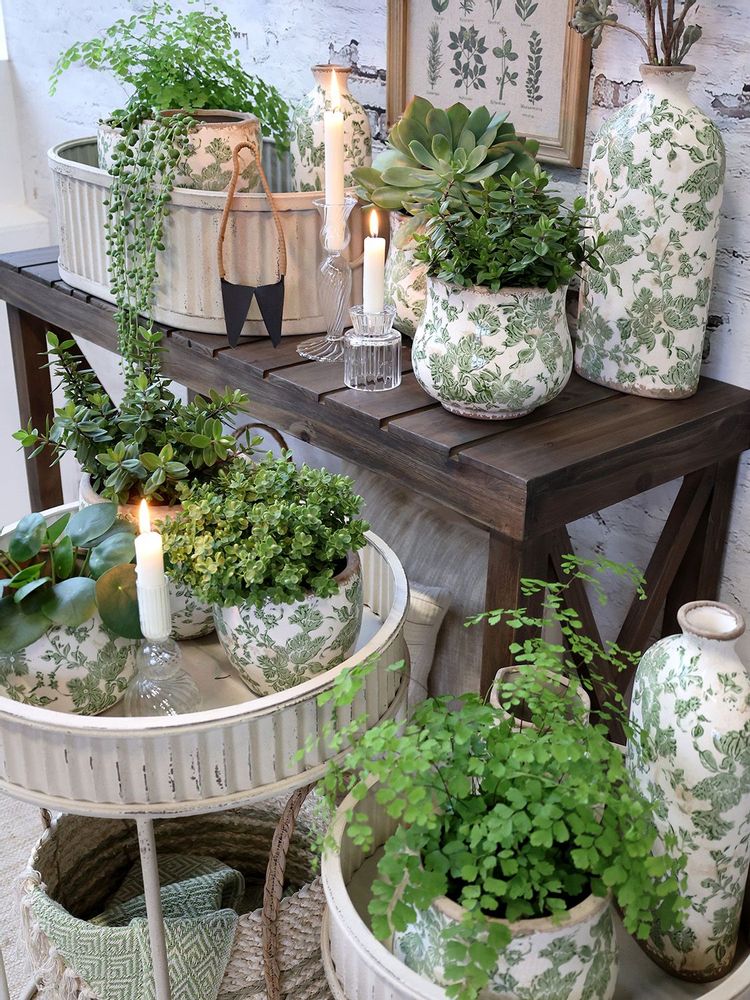 Pottery - Flower pots and fountains - CHIC ANTIQUE A/S