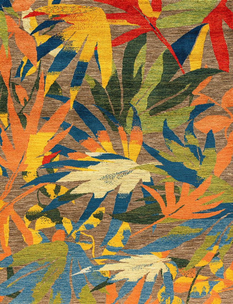 Tapis design - Exotic Jungle Beat 5, Zollanvari Studio, Zollanvari Super Fine Gabbeh - ZOLLANVARI INTERNATIONAL