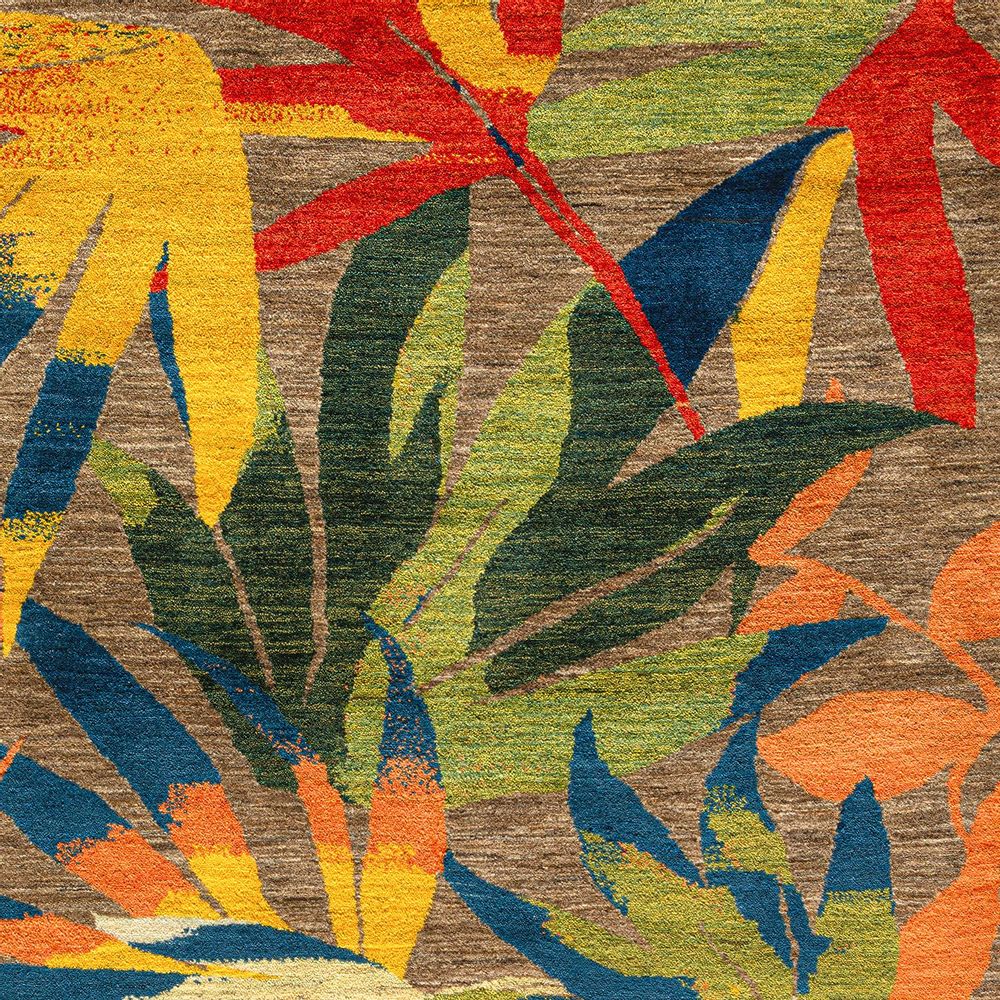 Tapis design - Exotic Jungle Beat 5, Zollanvari Studio, Zollanvari Super Fine Gabbeh - ZOLLANVARI INTERNATIONAL
