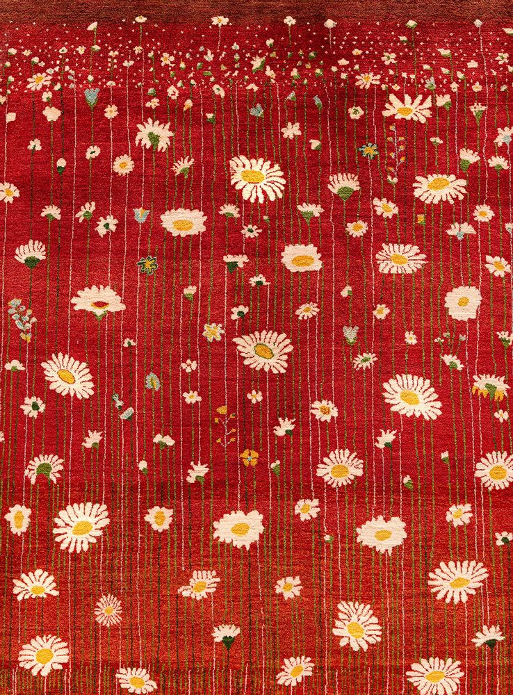 Tapis design - Flower Meadow 15, Zollanvari Studio, Zollanvari Super Fine Gabbeh - ZOLLANVARI INTERNATIONAL