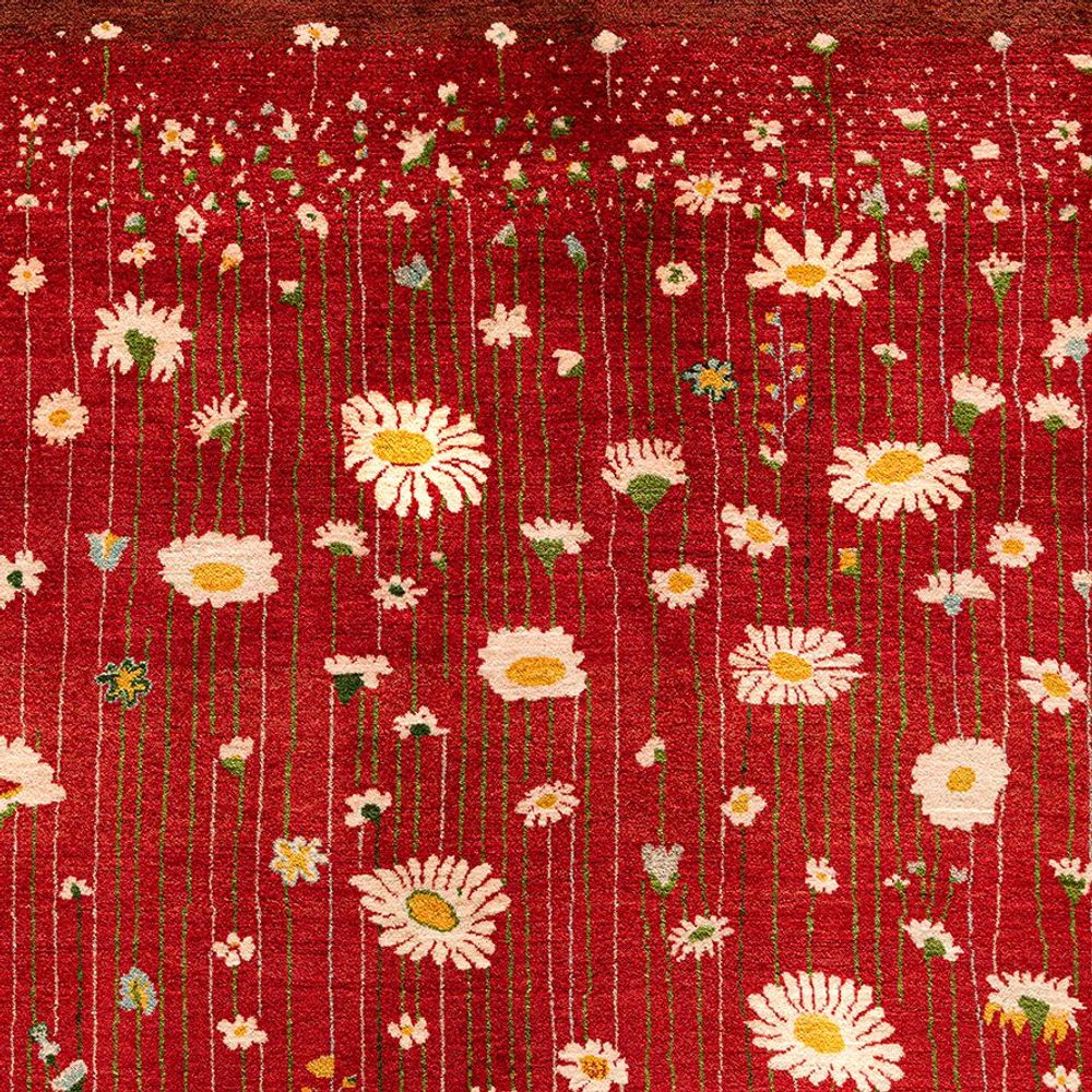 Tapis design - Flower Meadow 15, Zollanvari Studio, Zollanvari Super Fine Gabbeh - ZOLLANVARI INTERNATIONAL