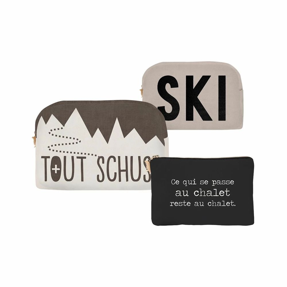 Homewear - Velvet pouches - Montagne collection - PODEVACHE