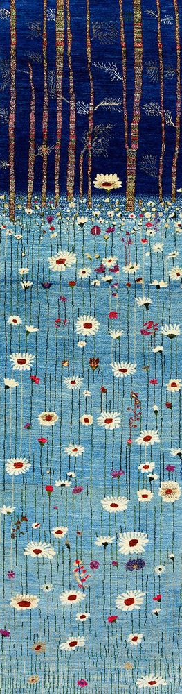 Design carpets - Flower Meadow runner 1, Super Fine Gabbeh - ZOLLANVARI INTERNATIONAL