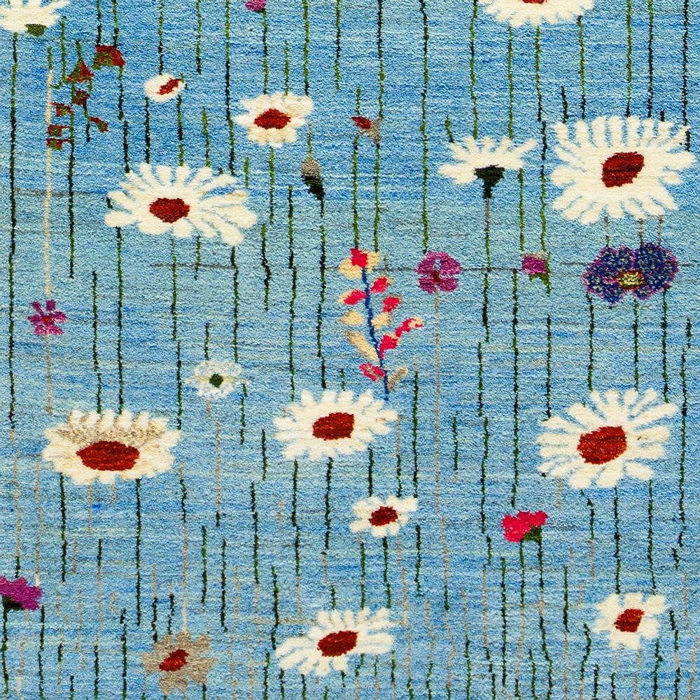 Design carpets - Flower Meadow runner 1, Super Fine Gabbeh - ZOLLANVARI INTERNATIONAL
