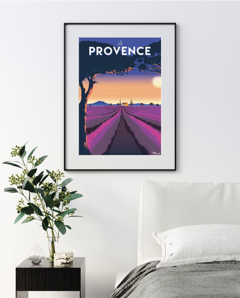 Poster - Poster PROVENCE - MARCEL TRAVELPOSTERS