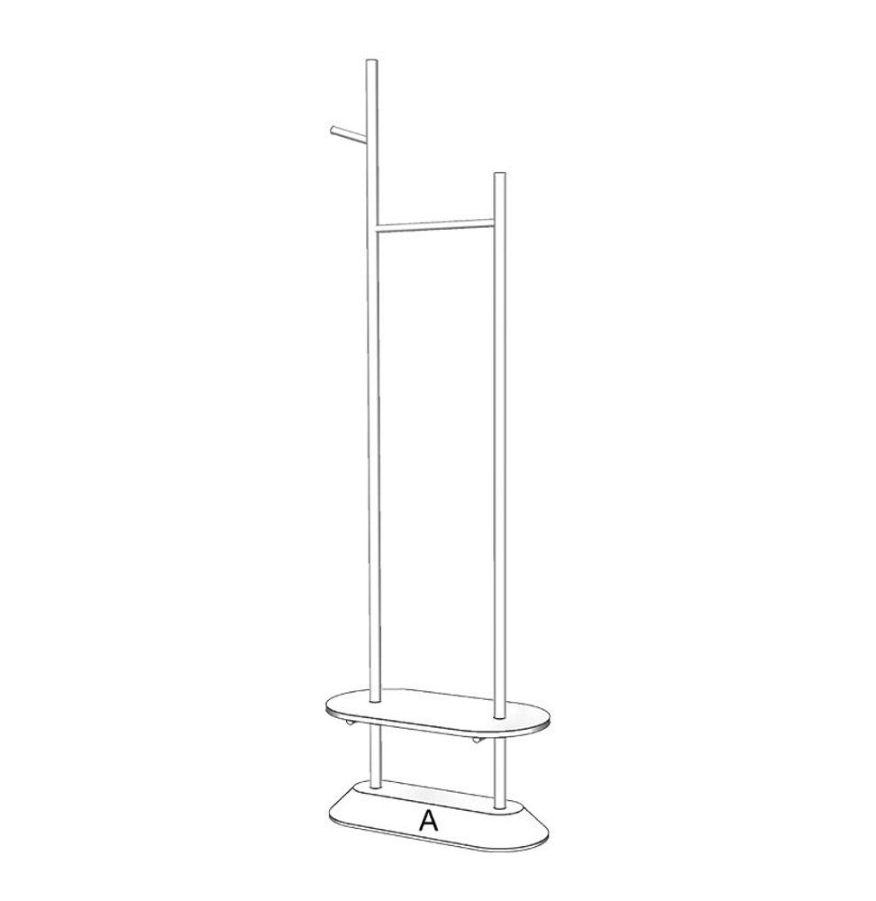 Dressings - Porte-manteau CIME - DRUGEOT MANUFACTURE