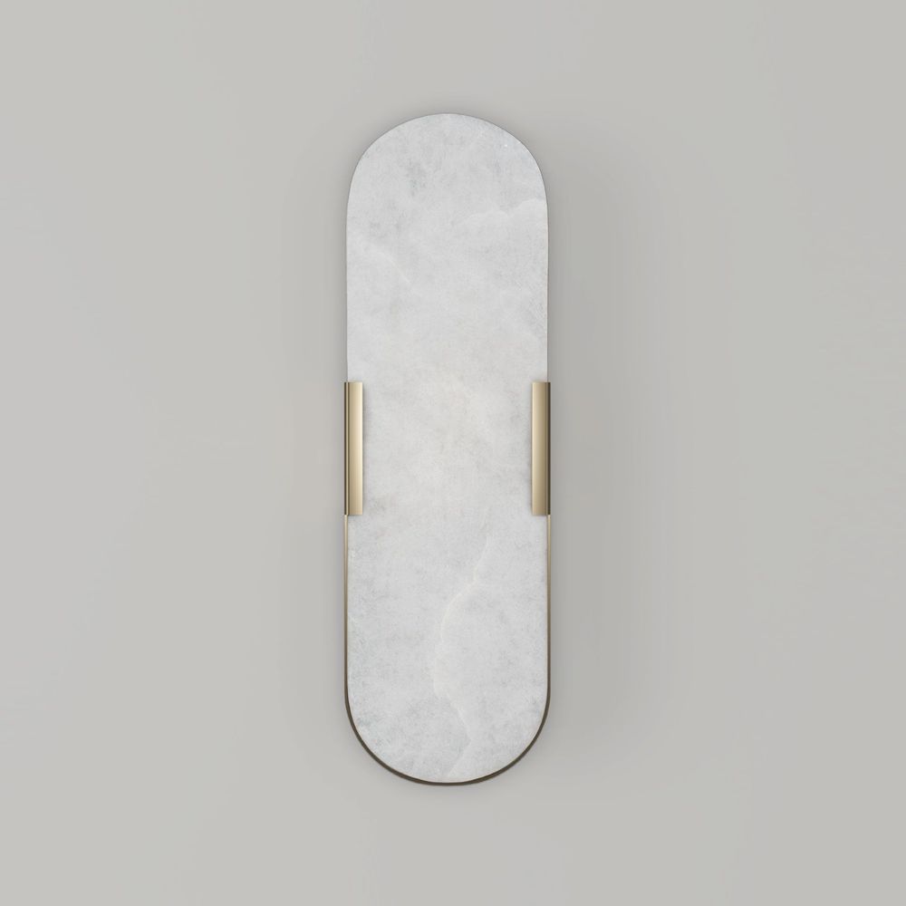 Wall lamps - Dahlia Alabaster Wall Lamp - CREATIVEMARY