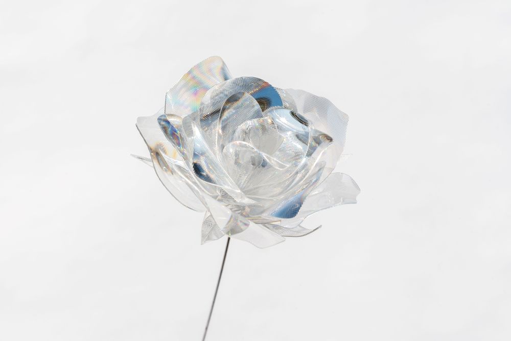 Floral decoration - Prism Flower #1 / Rose - EMISSION