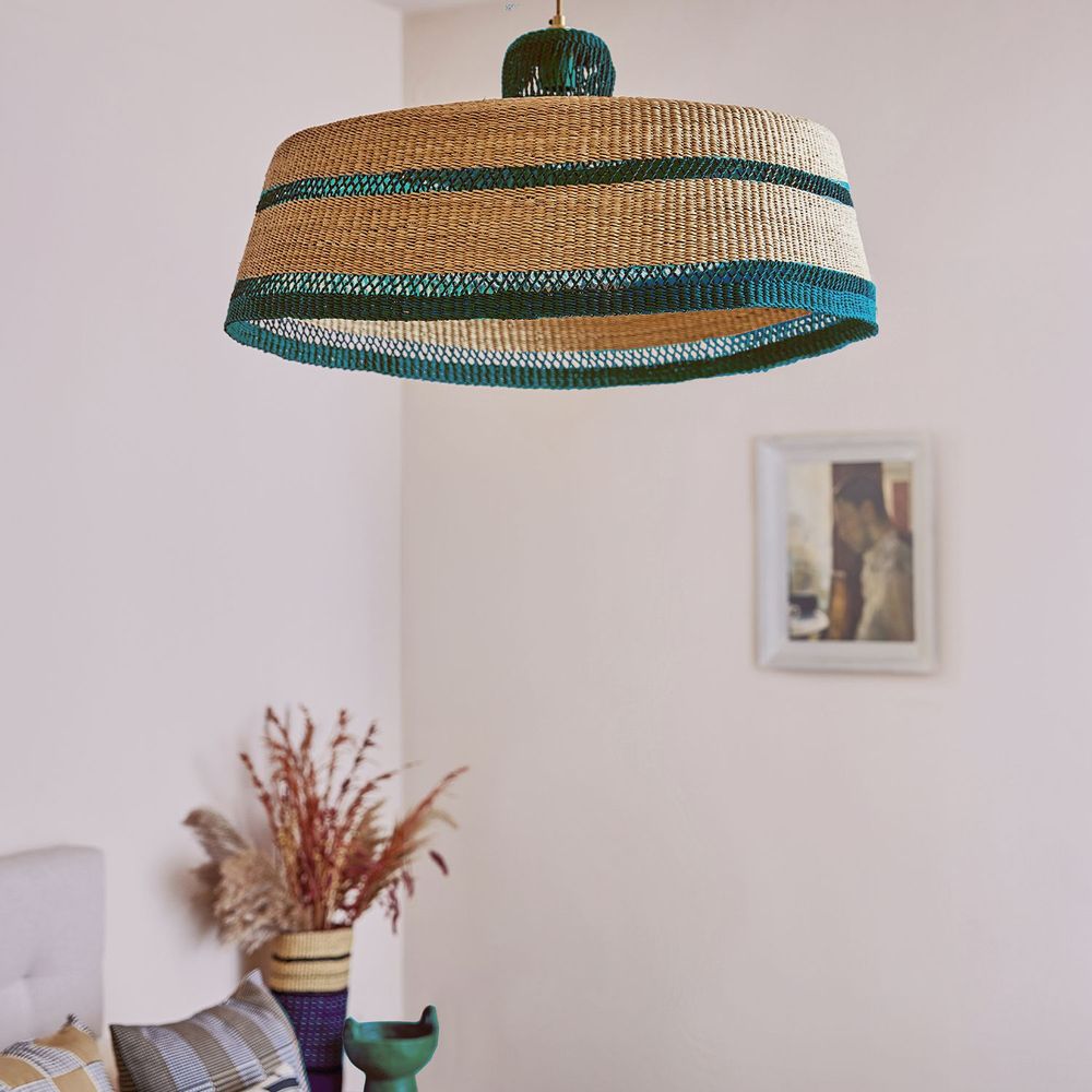 Decorative objects - Pendant lamp DEEPLY XL - GOLDEN EDITIONS