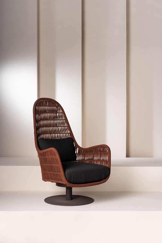 Lounge chairs - Sixtus Swivel Lounge Chair - A. GARCIA LIFESTYLE INC.