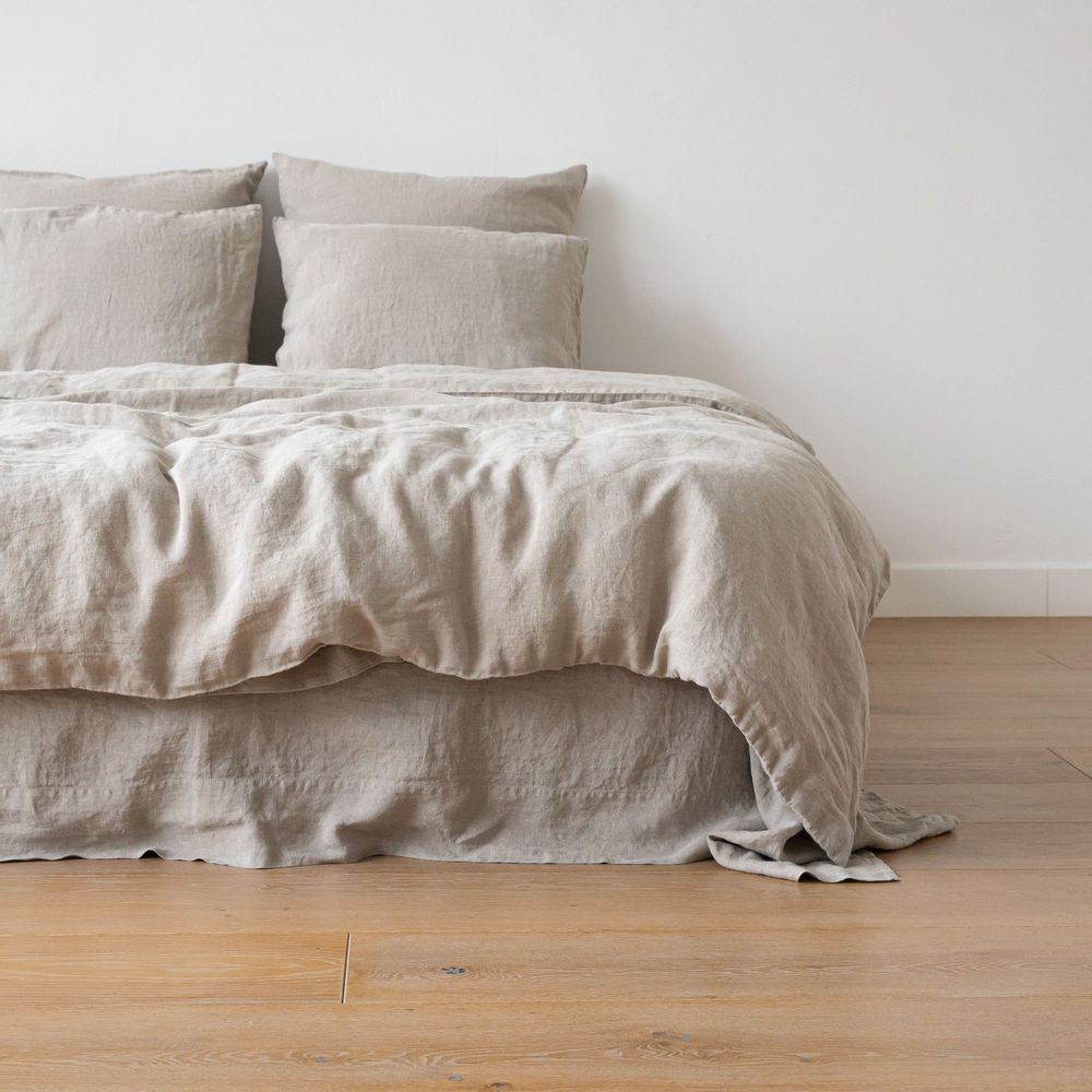 Bed linens - Stone Washed Bed Linen, European Flax Certified linen, Hand Made - LINENME