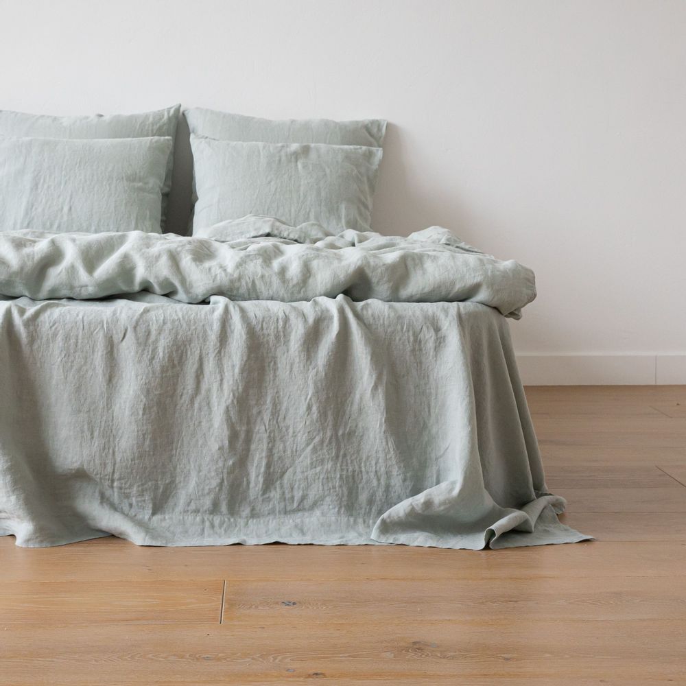 Bed linens - Stone Washed Bed Linen, European Flax Certified linen, Hand Made - LINENME