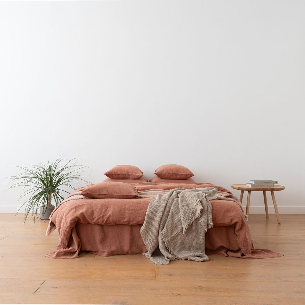 Bed linens - Stone Washed Bed Linen, European Flax Certified linen, Hand Made - LINENME