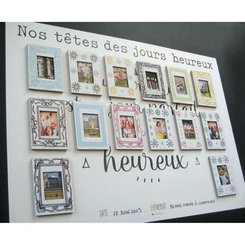 Autres décorations murales - POSTER&CADRES : jour heureux - PATRICIA DORÉ