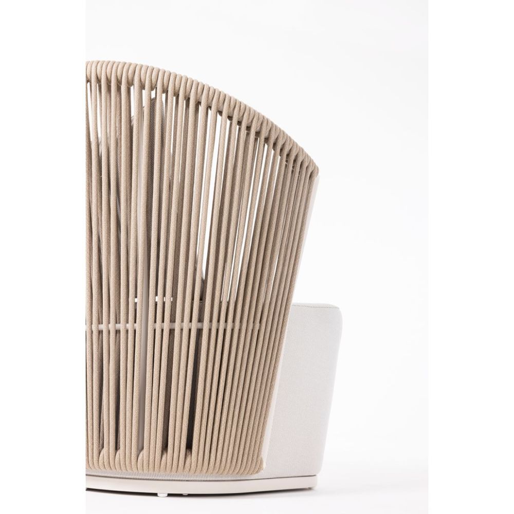 Fauteuils de jardin - FAUTEUIL D'EXTÉRIEUR ELBA-2 - CRISAL DECORACIÓN