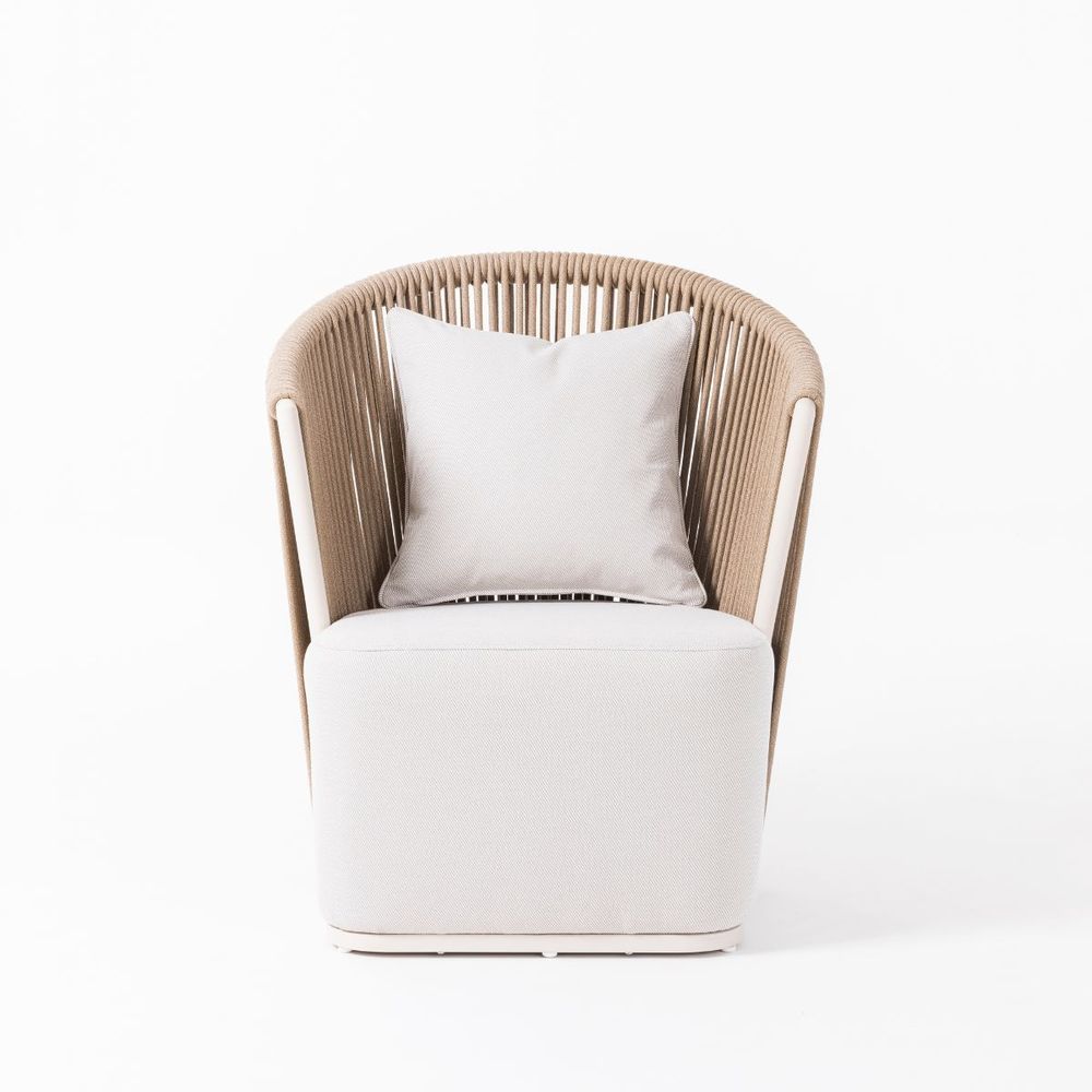 Fauteuils de jardin - FAUTEUIL D'EXTÉRIEUR ELBA-2 - CRISAL DECORACIÓN