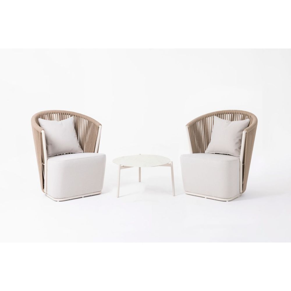 Fauteuils de jardin - FAUTEUIL D'EXTÉRIEUR ELBA-2 - CRISAL DECORACIÓN