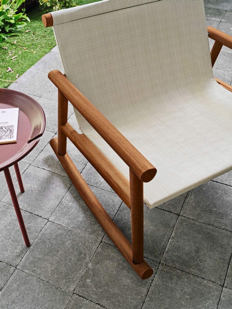 Lawn armchairs - Hashi 09 rocking chair - GERVASONI