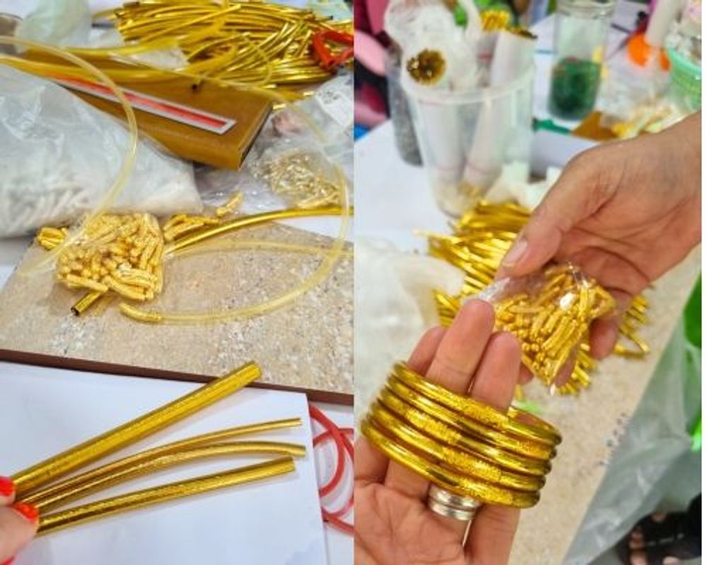 Jewelry - Real buddhist bangles - EVENTAILS VENTILLO - JONCS BOUDDHISTES MALUNE