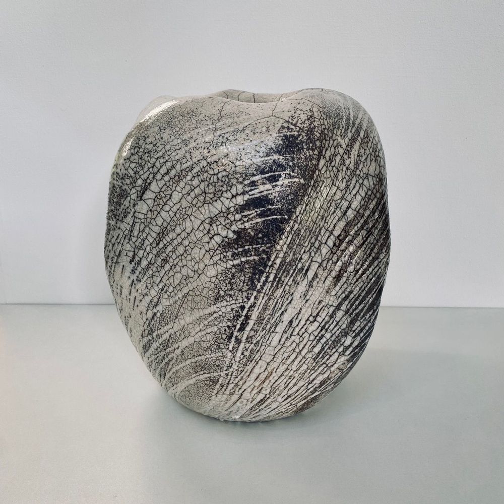 Céramique - Vase Céramique "Raku" Move - BARBARA BILLOUD
