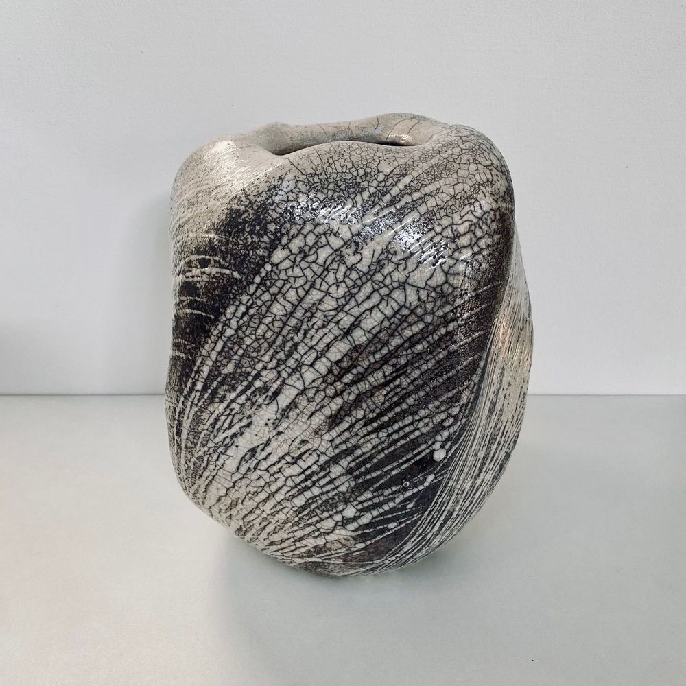 Céramique - Vase Céramique "Raku" Move - BARBARA BILLOUD