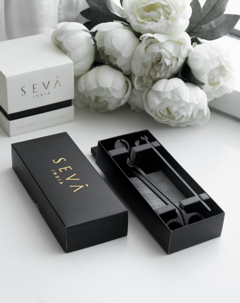 Candles - Candle Care Kit - Black - SEVA HOME